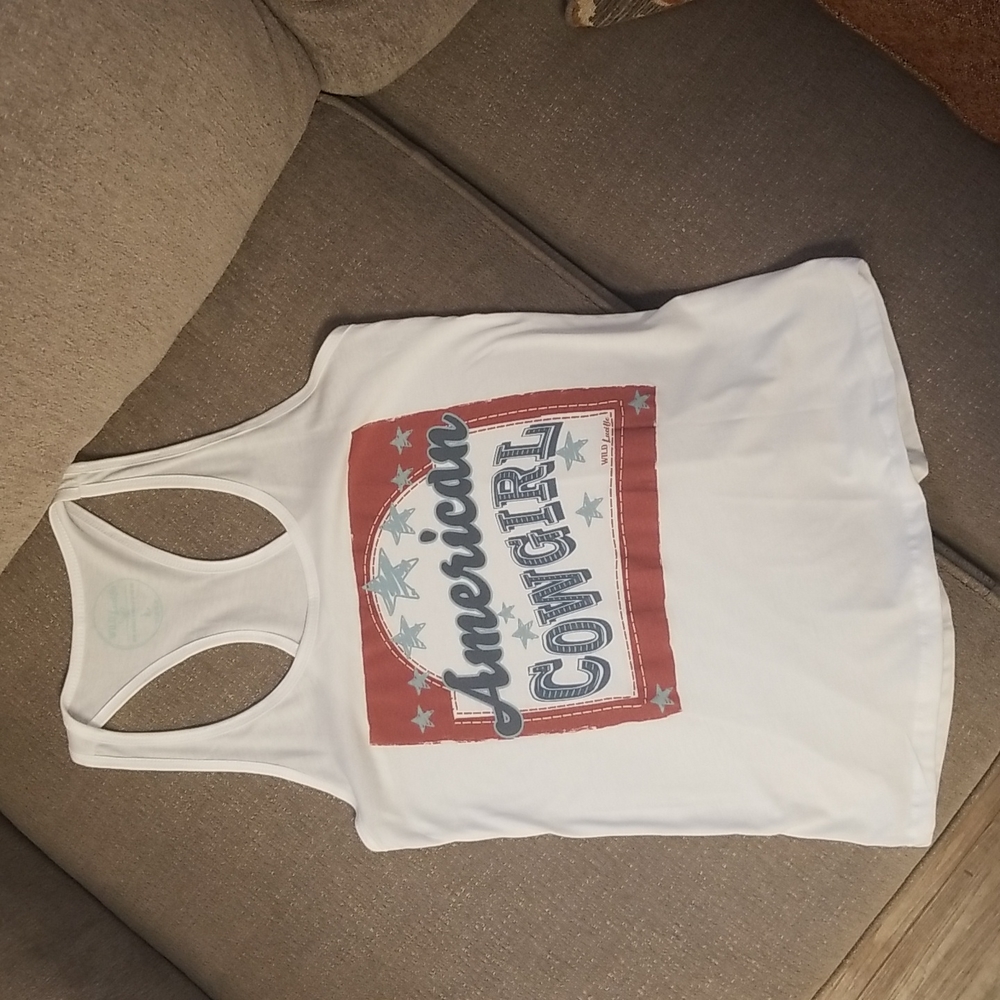Wild Lucille Racerback T Shirt 100% Cotton